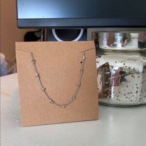 Kendra Scott Elegant Silver Necklace